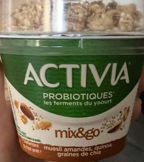 Fotografie - Mix&go muesli amandes, quinoa, graines de chia Activia