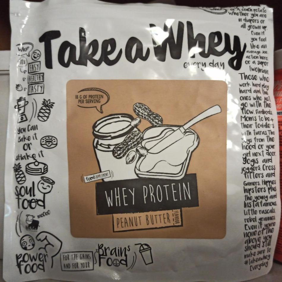 Fotografie - Whey Protein Peanut butter Take a Whey