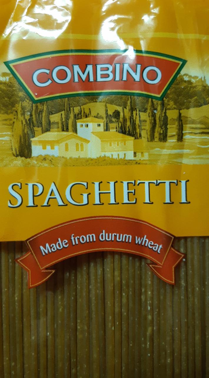 Fotografie - Spaghetti celozrnné bezvaječné Combino