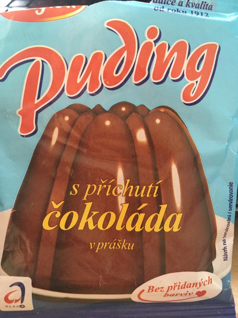 Fotografie - Puding s příchutí čokolády prášek Amylon