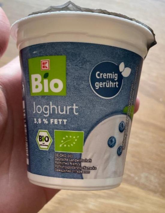Fotografie - Joghurt 3,8% fett cremig gerührt K-Bio