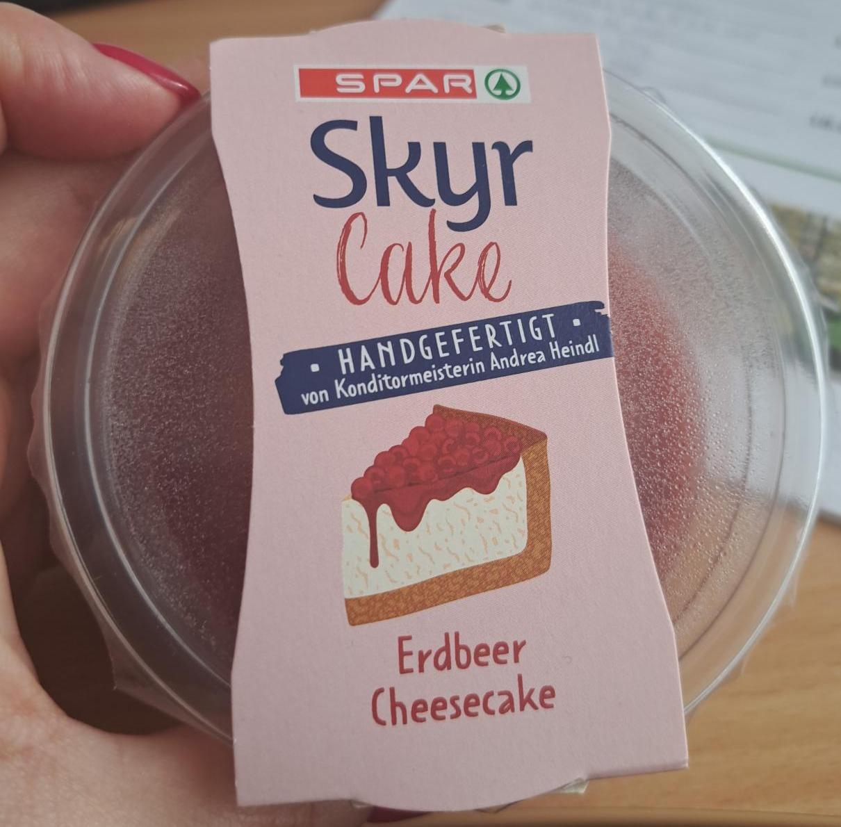 Fotografie - Skyr Cake Erdbeer Cheesecake Spar
