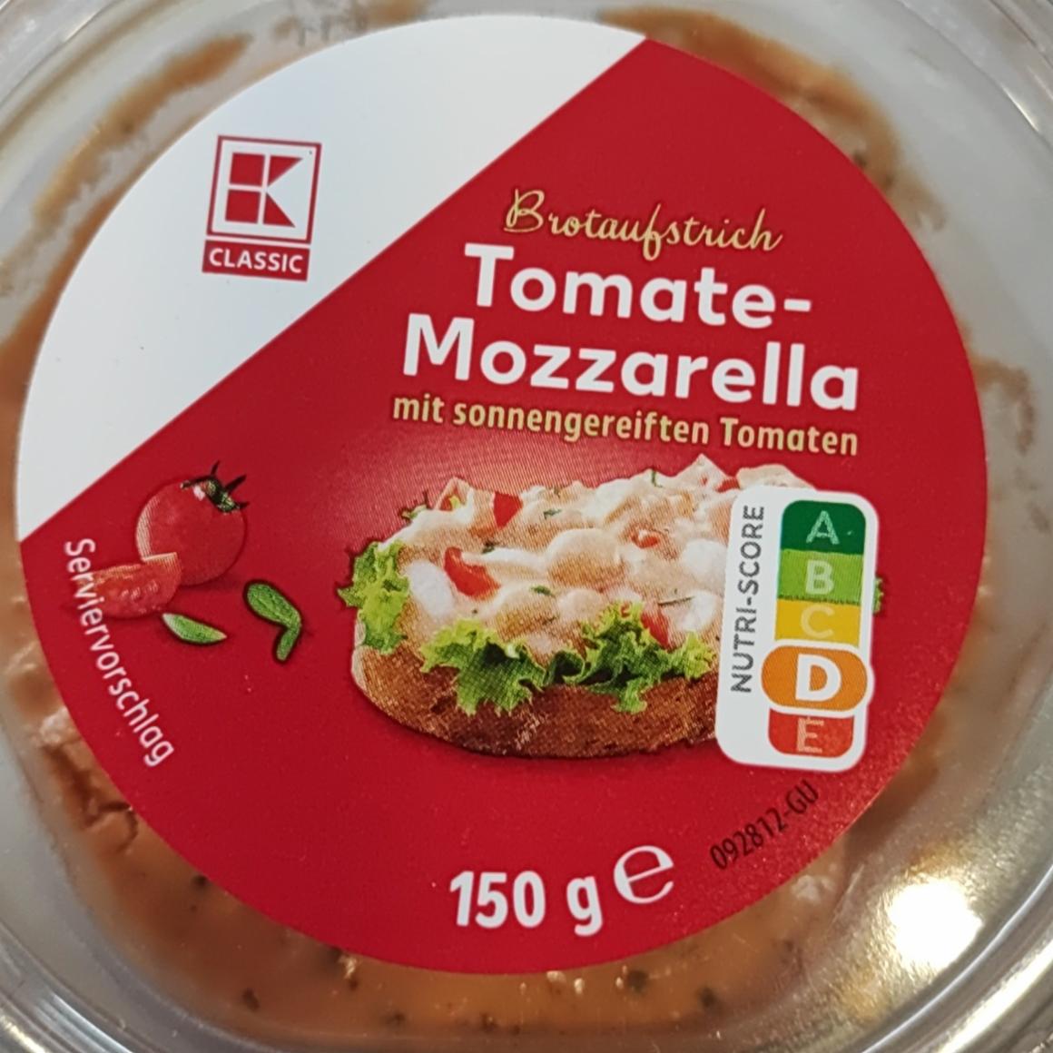 Fotografie - Tomate-Mozzarella Brotaufstrich K-Classic