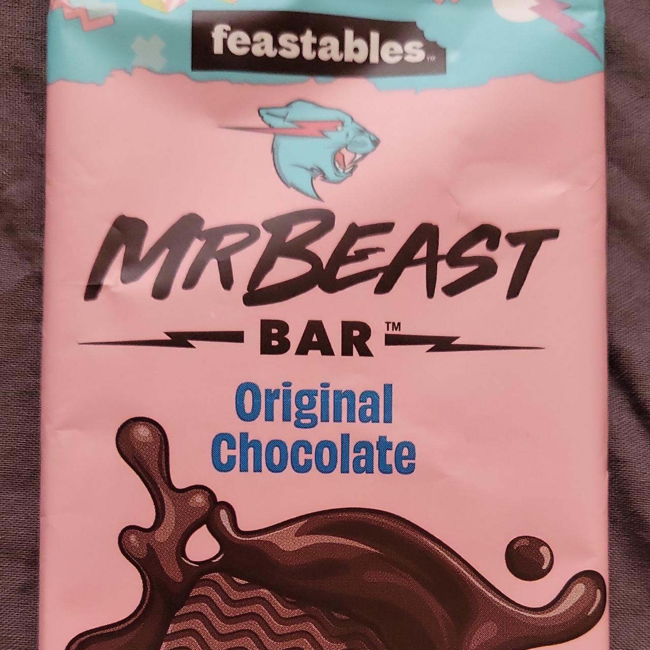 Fotografie - Mr Beast Bar Original chocolate Feastables
