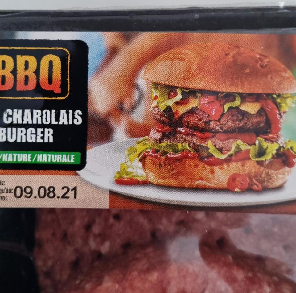 Fotografie - XXL Charolais Burger Nature BBQ