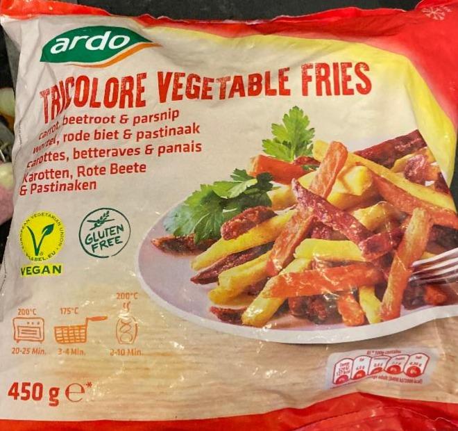 Fotografie - Tricolore Vegetable Fries Ardo