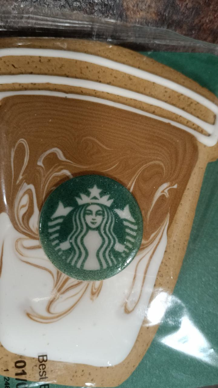 Fotografie - Zázvorová sušenka s cukrovou polevou Starbucks