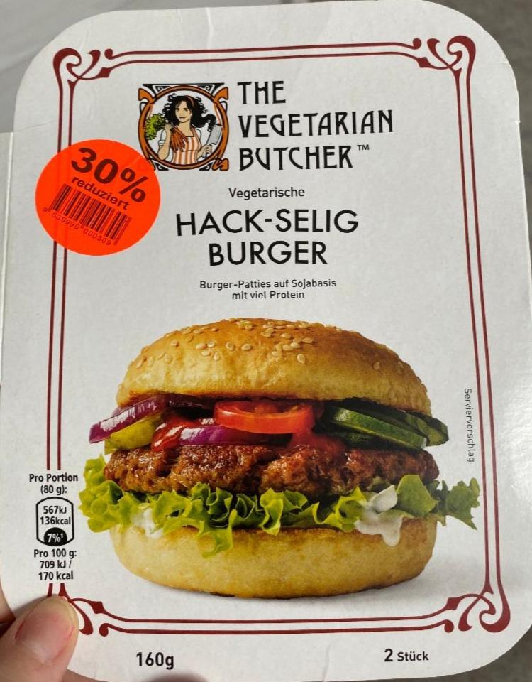 Fotografie - Hack-selig Burger The Vegetarian Butcher