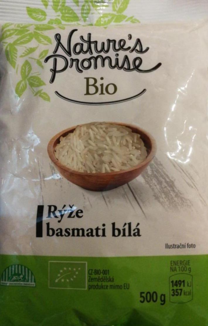 Fotografie - Bio Rýže basmati bílá BIO Natures Promise