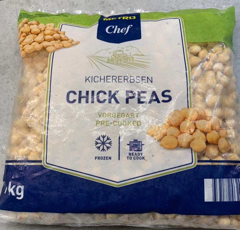 Fotografie - Chick Peas frozen Metro Chef