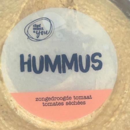 Fotografie - Hummus zongedroogde tomaat Chef select