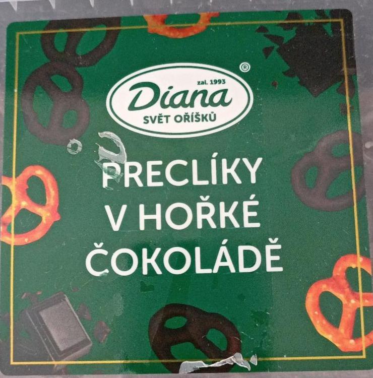 Fotografie - Preclíky v hořké čokoládě Diana Svět oříšků