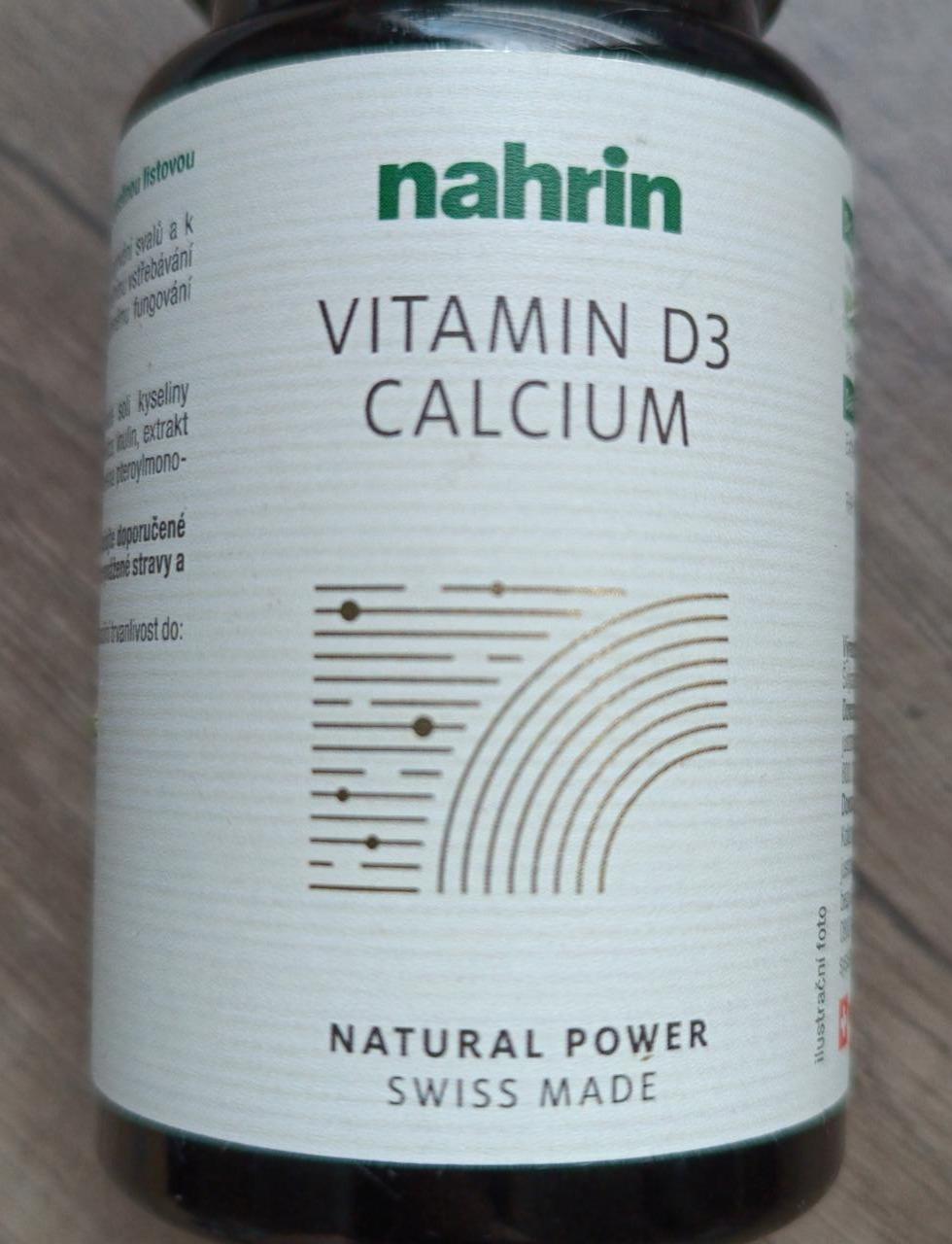 Fotografie - Vitamin D3 Calcium Nahrin
