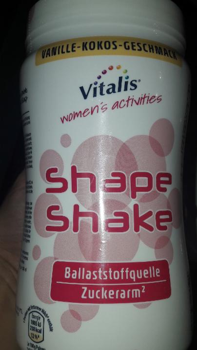 Fotografie - Shape Shake Vanille-Kokos Vitalis
