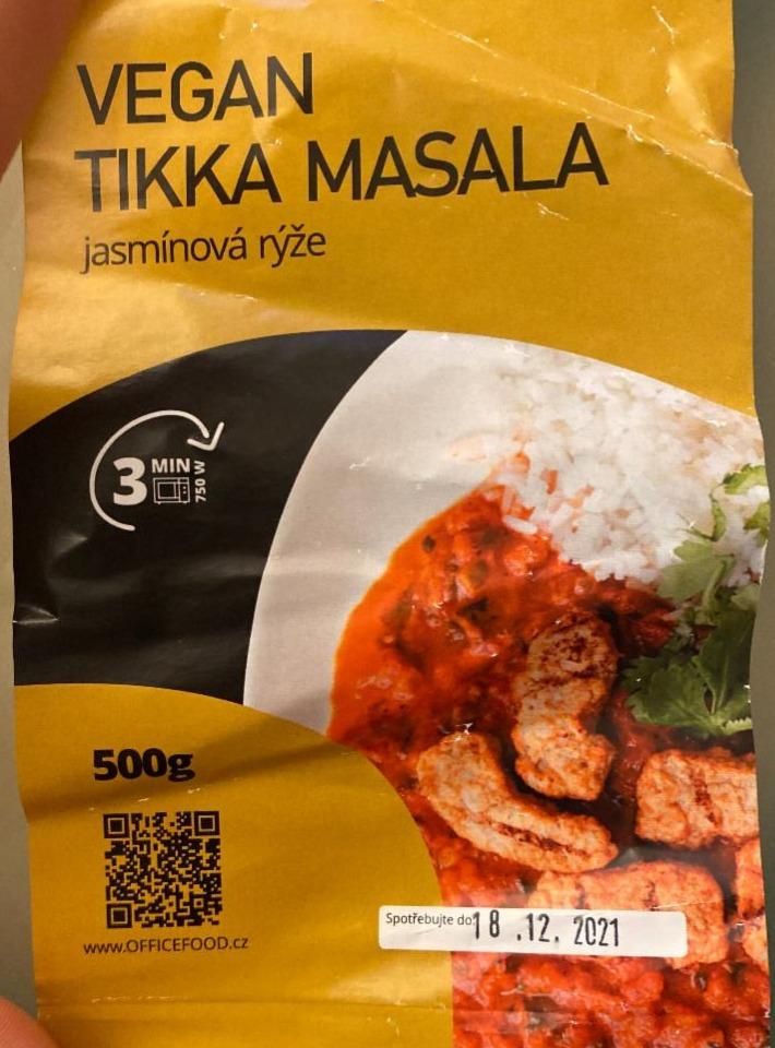 Fotografie - Vegan Tikka Masala jasmínová rýže Office food
