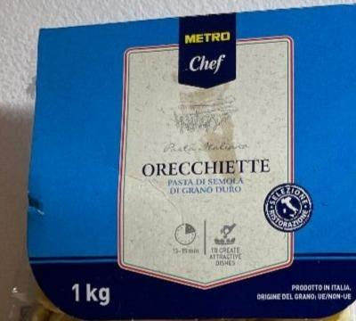 Fotografie - Orecchiette pasta di semola grano duro Metro Chef