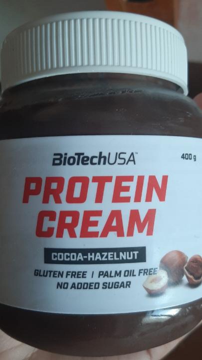 Fotografie - Protein Cream Kakao-lískový ořech - BioTech USA