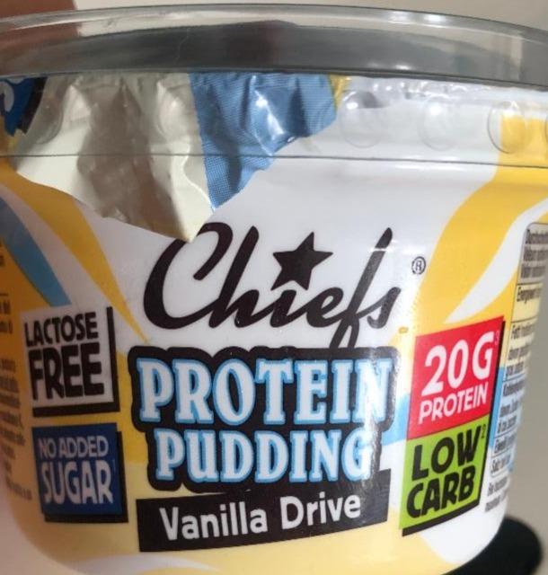 Fotografie - Protein pudding vanilla drive Chiefs