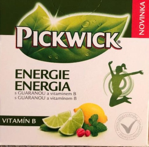 Fotografie - Pickwick energie s guaranou a vitaminem B
