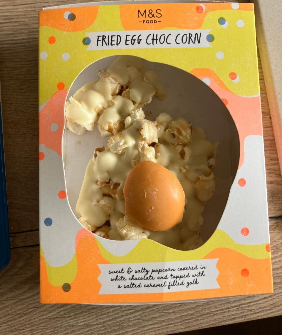 Fotografie - Fried Egg Choc Corn M&S Food
