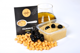 Fotografie - Hummus s olivami Navařeno