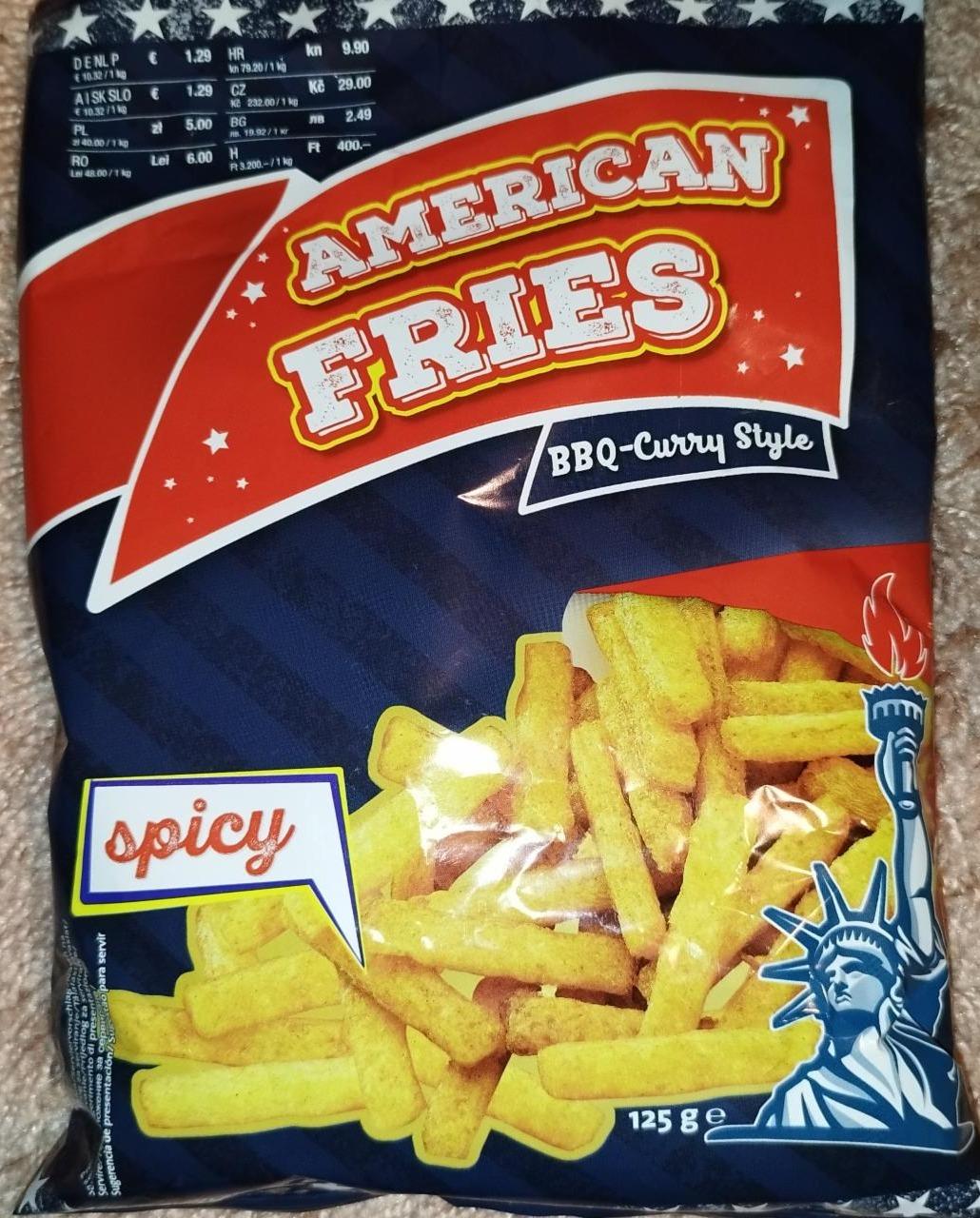 Fotografie - American Fries BBQ-Curry Style spicy