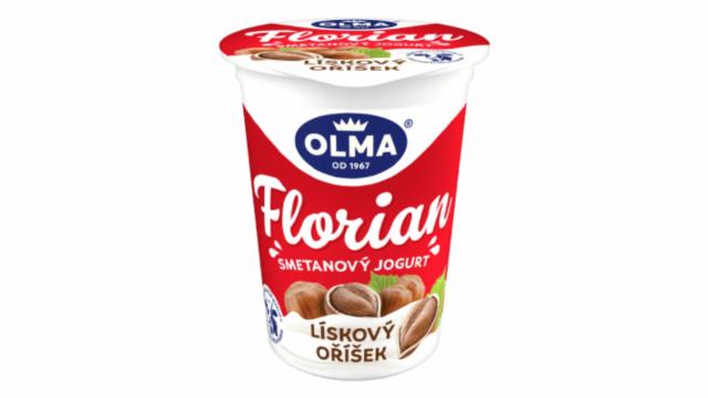 Fotografie - Florian smetanový jogurt lískový oříšek Olma