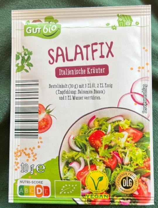 Fotografie - Salatfix Italienische Kräuter GutBio