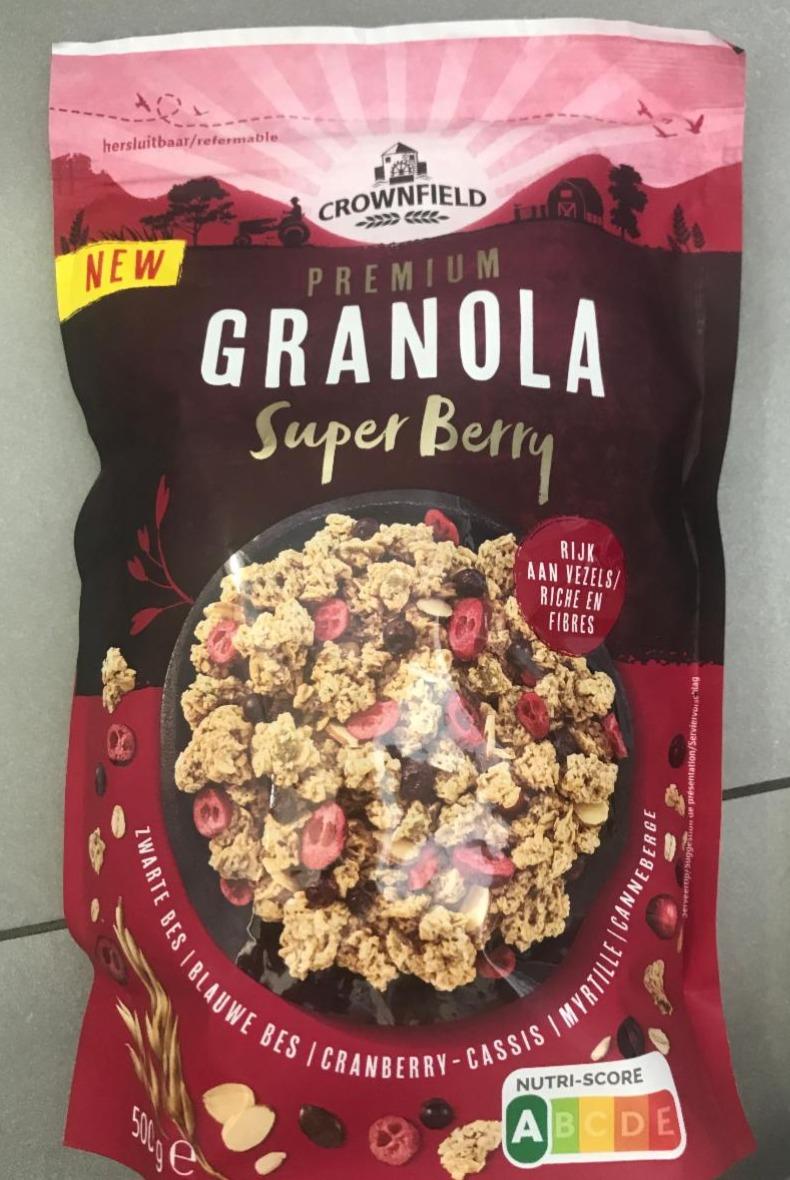 Fotografie - Premium Granola Super Berry Crownfield