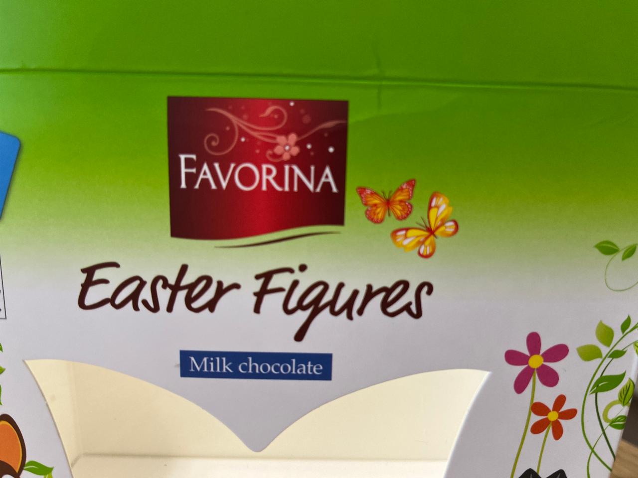 Fotografie - Easter figures Milk Chocolate Favorina