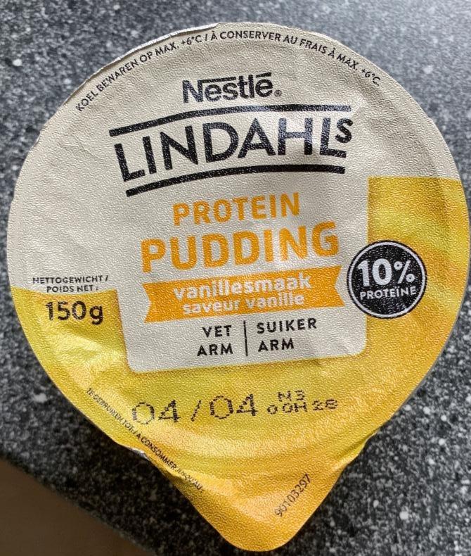 Fotografie - Lindahls Protein Pudding Vanillesmaak Nestlé