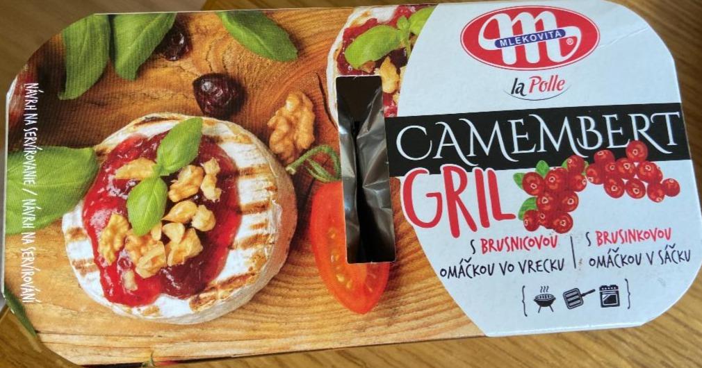 Fotografie - Camembert gril s brusinkovou omáčkou Mlekovita la Polle