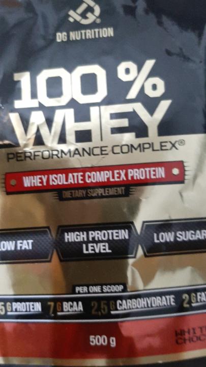 Fotografie - Whey Isolate Complex Protein White Chocolate