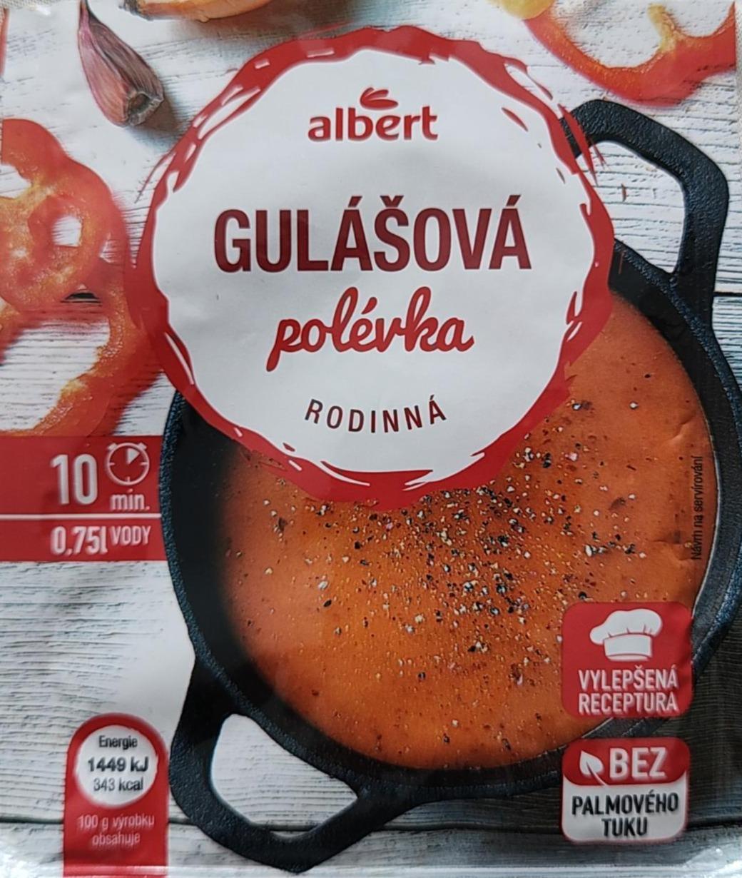 Fotografie - Gulášová polévka rodinná Albert