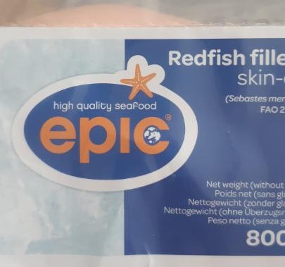 Fotografie - redfish fillets skin-on