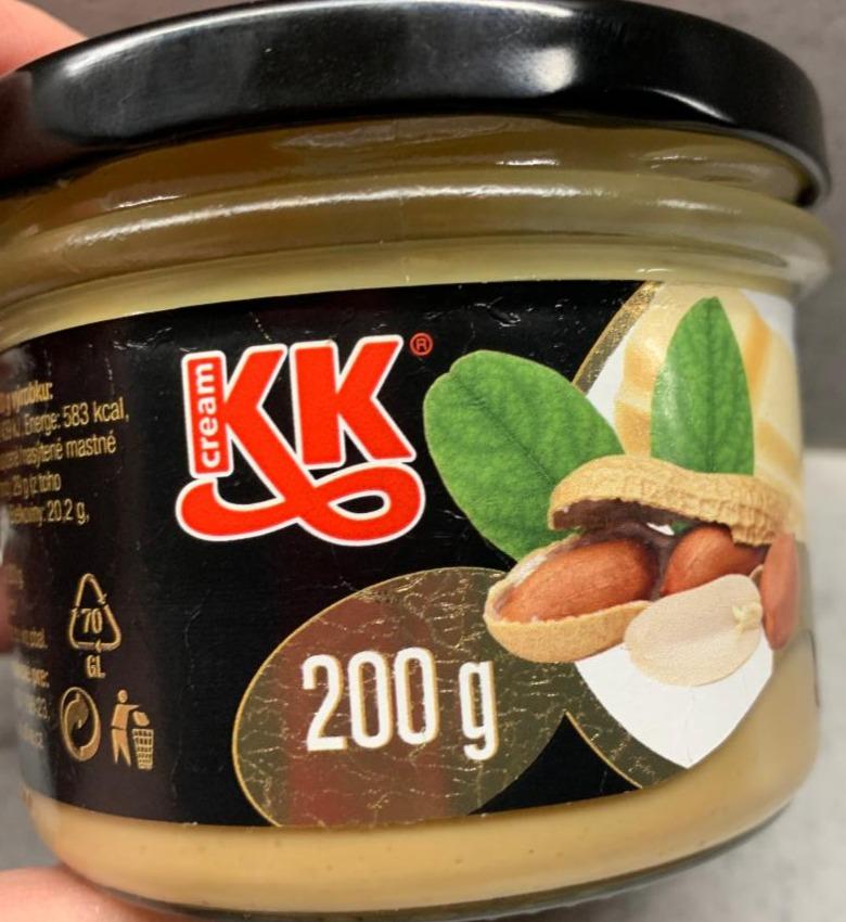 Fotografie - Arašídový s bílou čokoládou K&K cream