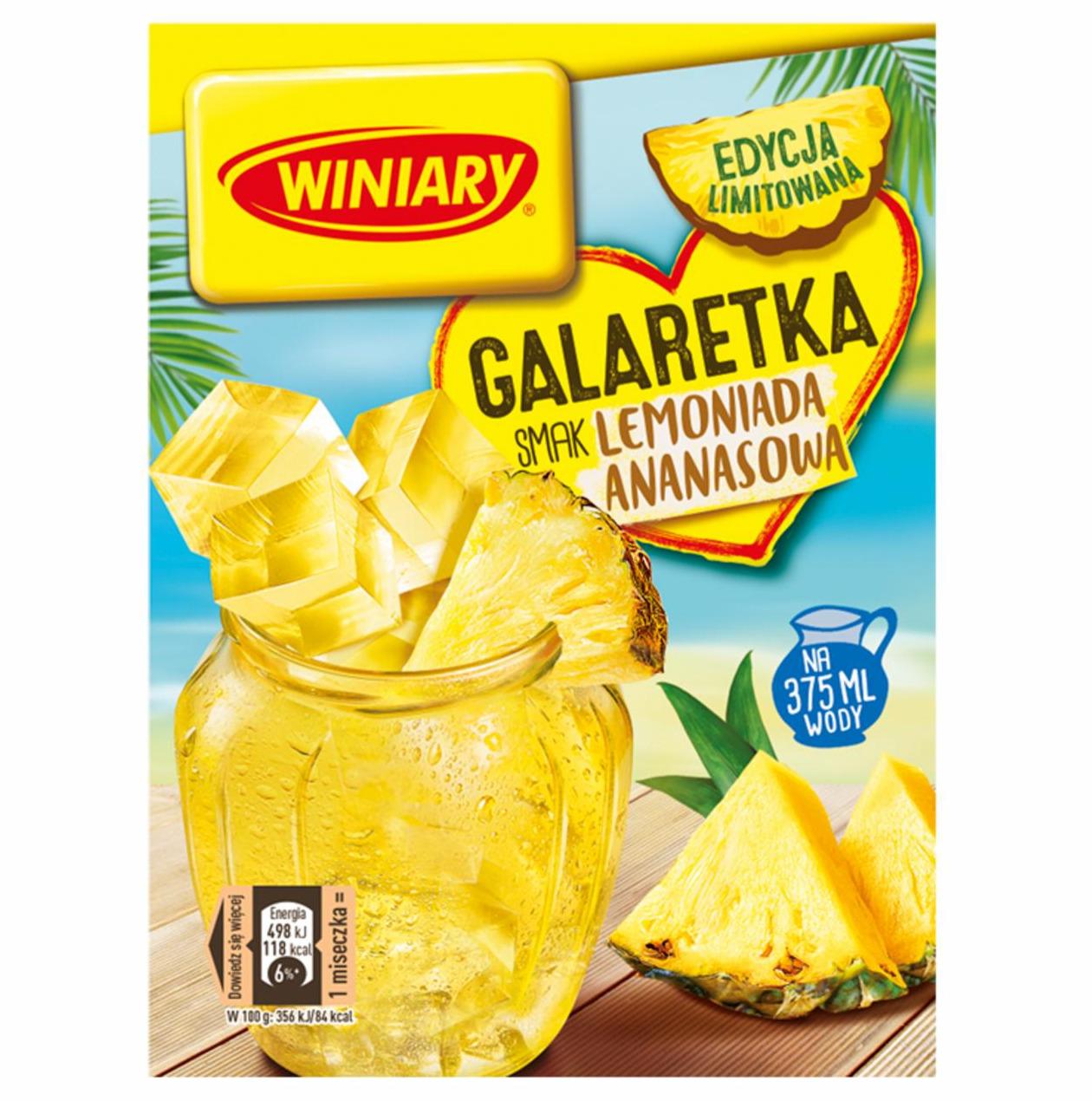 Fotografie - Galaretka smak lemoniada ananasowa Winiary