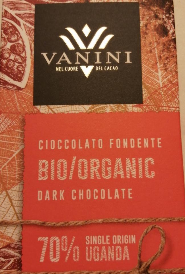 Fotografie - Bio Cioccolato Fondente 70% Single Origin Uganda Vanini