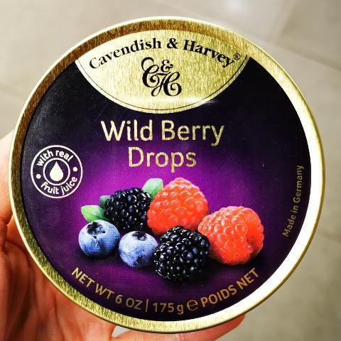 Fotografie - Wild Berry Drops Cavendish & Harvey