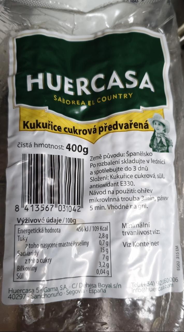 Fotografie - kukuřice předvařená HuerCasa