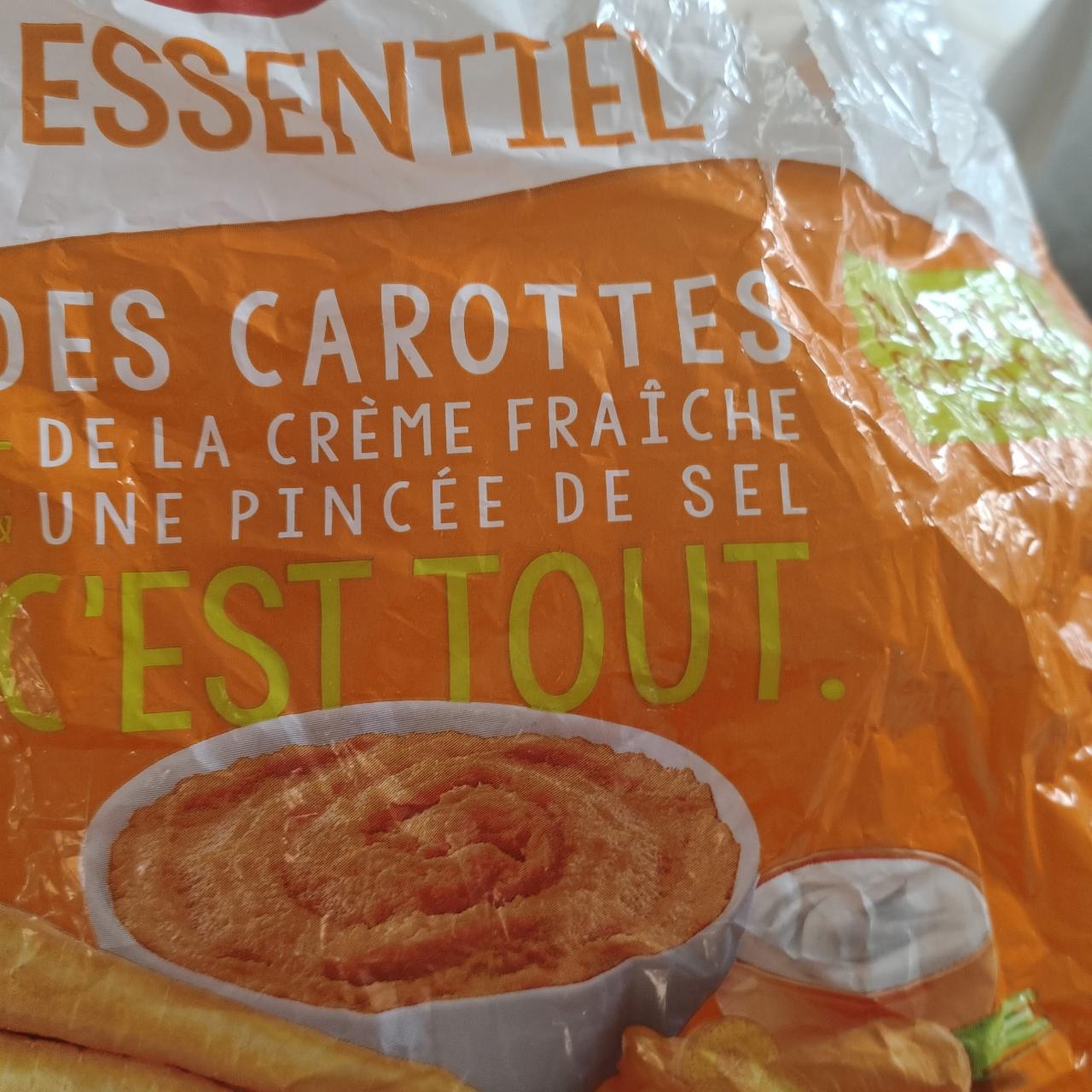 Fotografie - Des carottes e la créme fraiche Saint Eloi