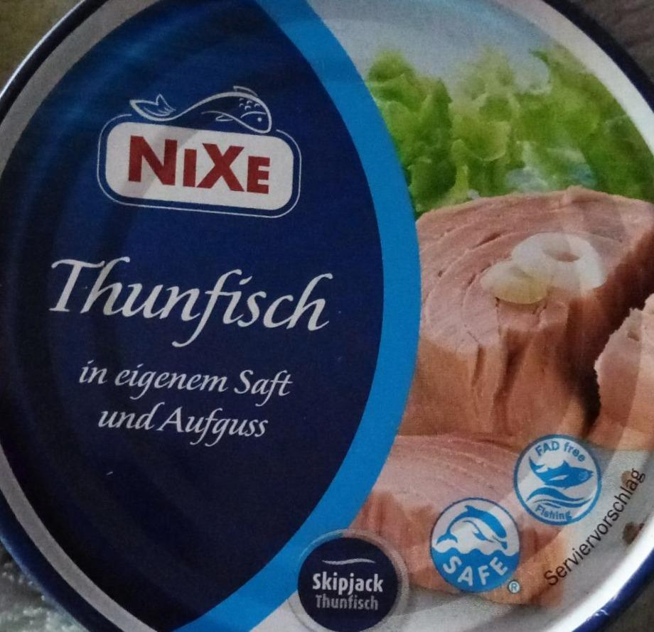 Fotografie - Thunfisch in eigenem Saft und Aufguss Nixe