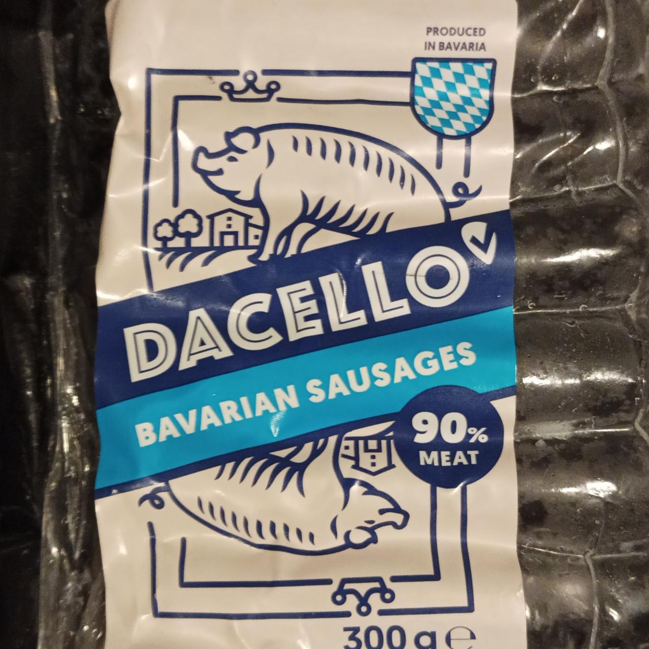 Fotografie - Bavarian sausages 90% Meat Dacello
