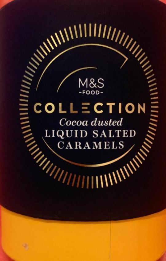Fotografie - Collection Cocoa dusted Liquid salted caramels M&S Food