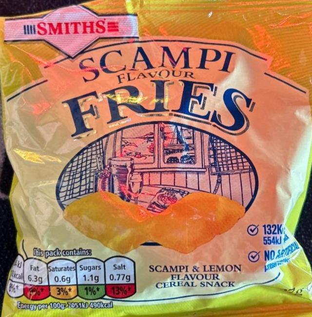Fotografie - Scampi flavour fries Smiths