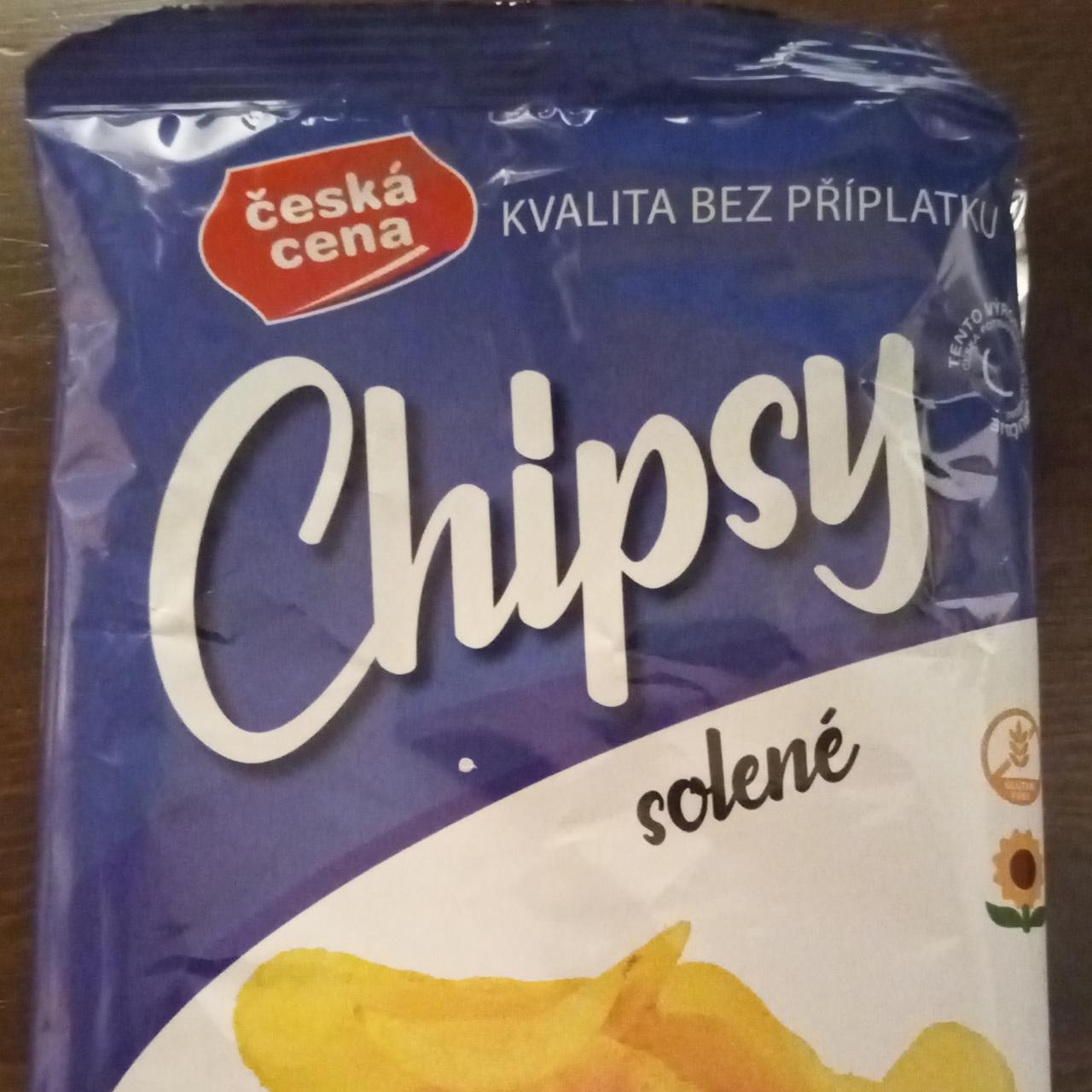 Fotografie - Chipsy solené Česká cena