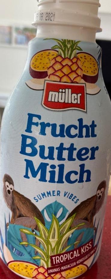 Fotografie - Müller Frucht butter milch tropical kiss