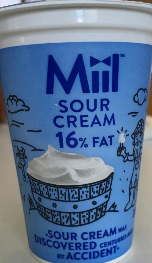 Fotografie - Sour Cream 16% fat Miil