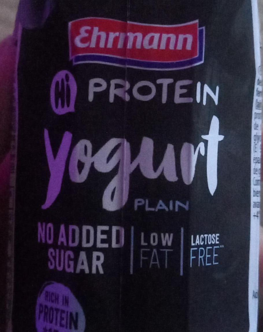 Fotografie - High Protein Yogurt Plain Ehrmann