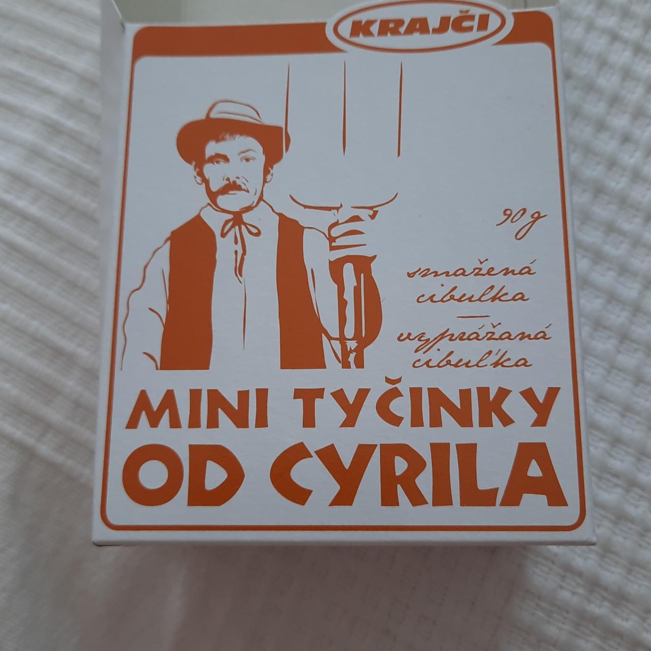 Fotografie - Mini tyčinky od Cyrila smažená cibulka Krajči